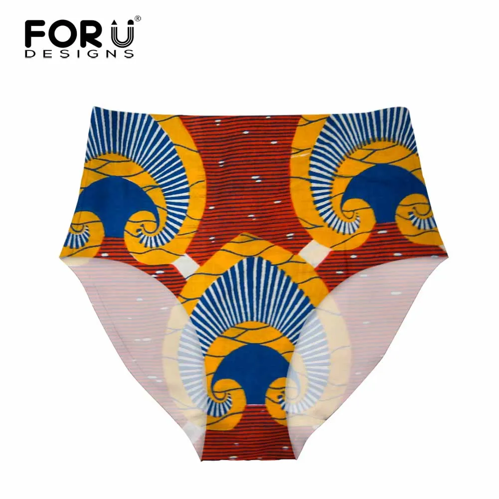 FORUDESIGNS трусы с высокой талией сексуальные африканские традиционные трусики
