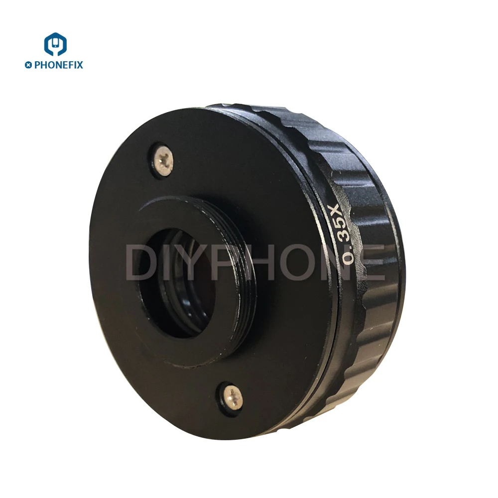 0.35x Simul фокусное C-Mount объектив CTV 0,35 адаптер для тринокулярного стерео микроскопа HDMI VGA видеокамера C-Mount адаптер объектива