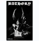 Новинка, Шелковый постер с изображением хэви-метал группы Bathory Quorthon, наклейка на стену, украшение, подарок
