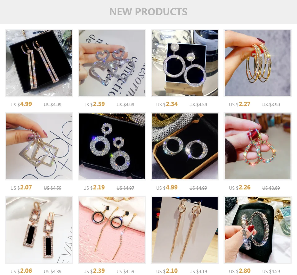 FYUAN длинные кисточки кристаллы Висячие серьги для женщин Bijoux большой бант Стразы висячие серьги массивные серьги ювелирные изделия