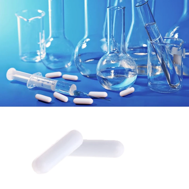 Модель C Магнитный мешалка бар смеситель PTFE тефлоновое покрытие медведь до 250C