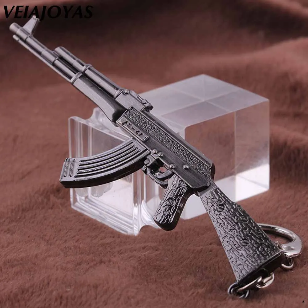3 9 &quotкрест огонь Ak 47 штурмовой брелок с винтовкой CF модель автомата AK47 сплав