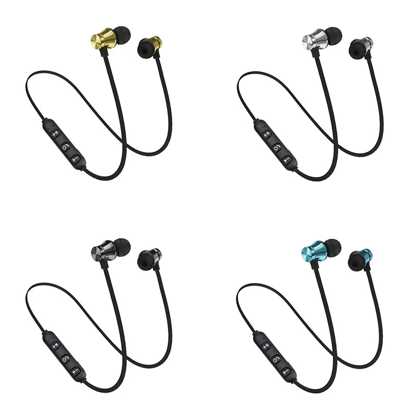 

XT11 Magnetic Bluetooth 4.2 In-ear Headset Hands-free Noise Reduction Sports Running Wired Earphone With Mic for iPhone Android