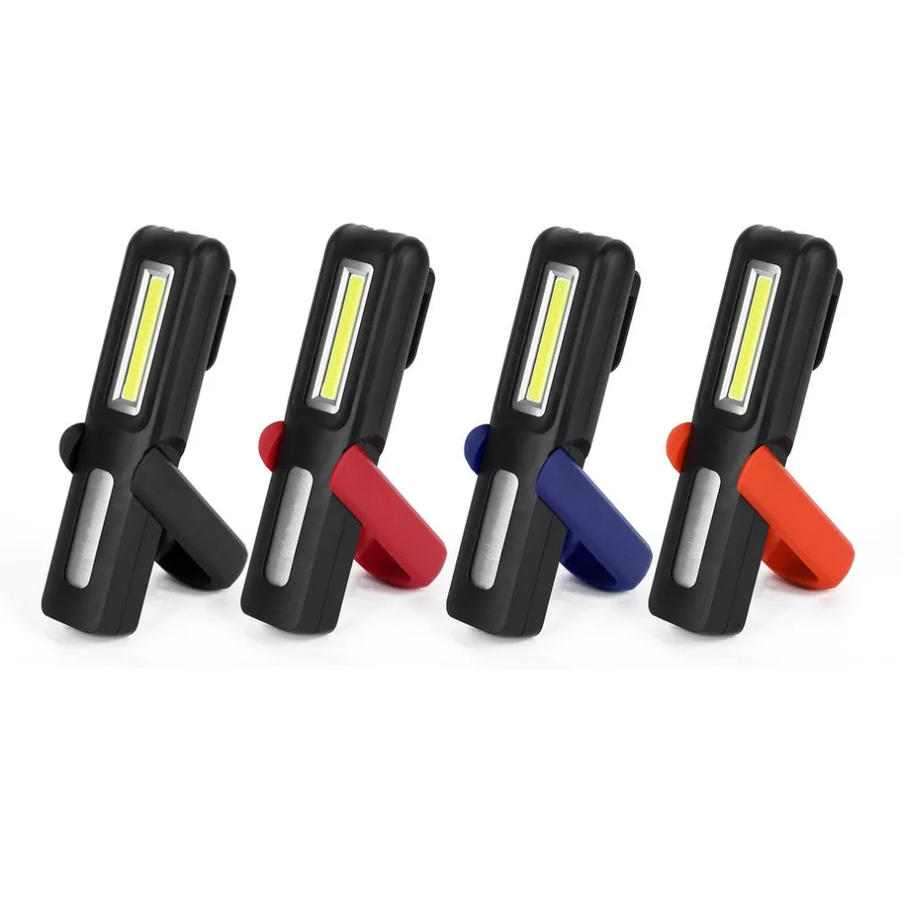 Перезаряжаемый COB рабочий светильник USB зарядка ESEN99 емкость батареи может быть отображена сильный магнит COB светильник для дома, кемпинга, улицы