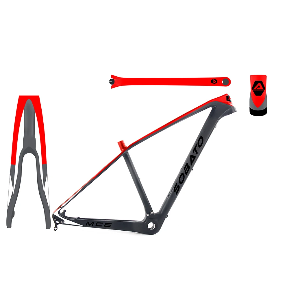 SOBATO T800 углеродная mtb рама 29er китайская полностью для горных велосипедов bicicletas 29