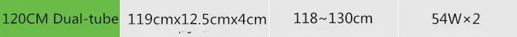 120cm double tube Odyssea T5HO 18 24 36 48 60 дюймов 18 Вт 24 Вт 36 Вт 54 Вт 80 Вт морская вода Коралловый Аквариум водная трава завод T5 лампа - Цвет: 120cm double tube