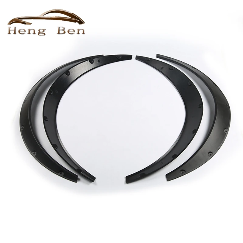 2 pcs A and 2 pcs B HB 4 шт./компл. Универсальный колеса Арки арок 4 Арки Flare расширение вспышек в ширину - Цвет: 2 pcs A and 2 pcs B