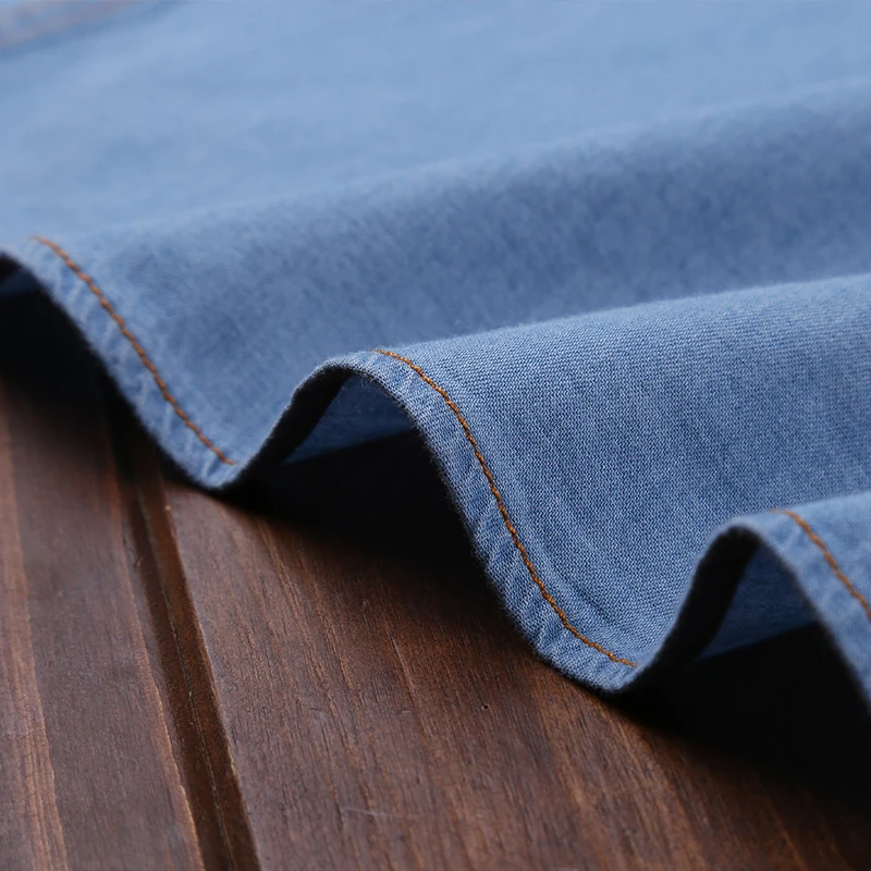 Японские Осенние новые джинсовые рубашки 2019 Мужские приталенные топы с