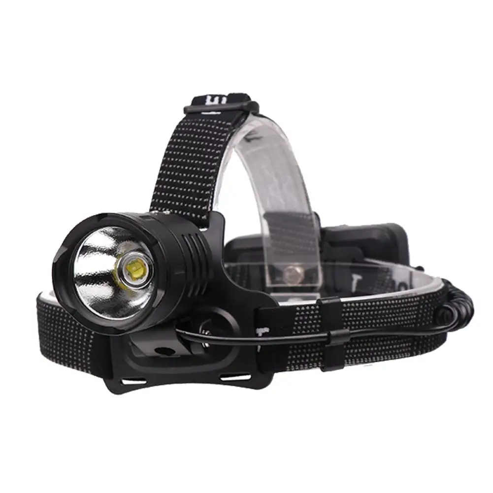

Chargeable LED Headlight Torch With Adjustable Headband For Hiking Camping Work Headlight Outdoor Headlight
