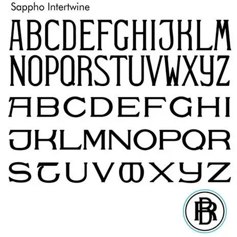 Индивидуальная восковая печать с переплетенными инициалами Monogram -1 круглый