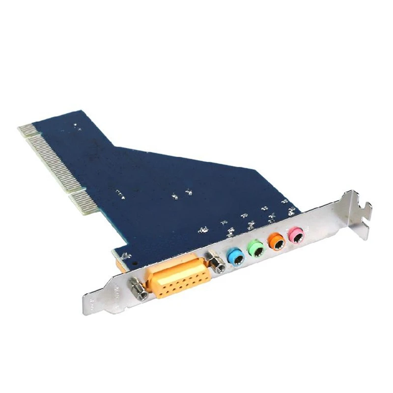 Лидер продаж 4-канальная 8738 микросхема 3D аудио стерео Pci Звуковая карта Win7 64 бит |