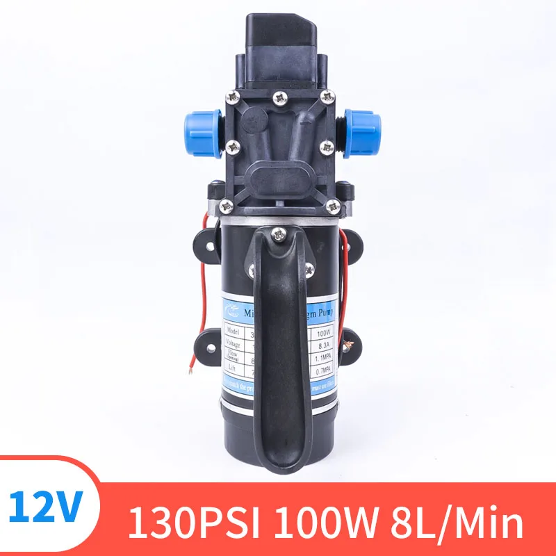 Миниатюрный самовсасывающий диафрагменный насос высокого давления для