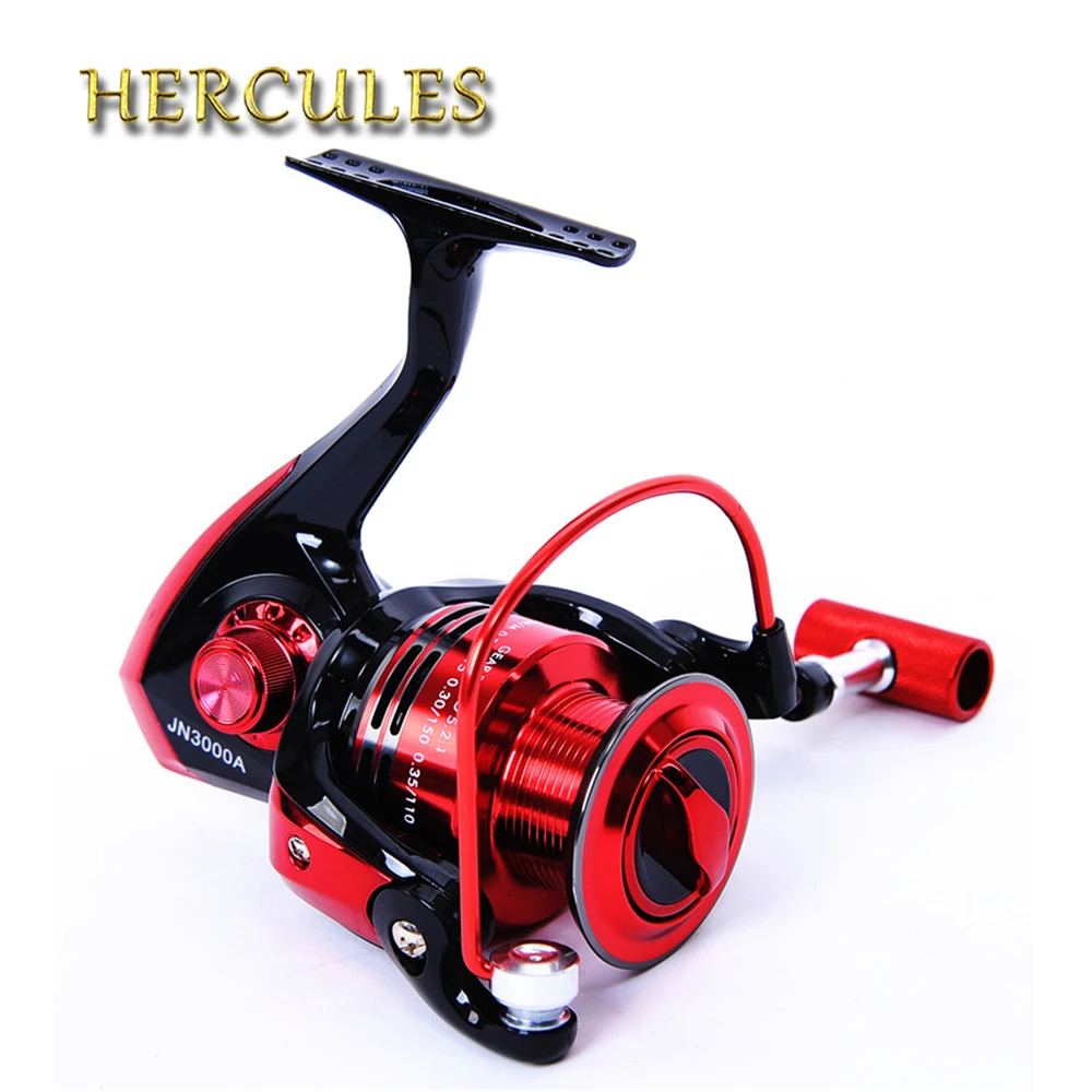 Рыболовная катушка Hercules спиннинговая для ловли карпа 12 + 1 шарикоподшипник 5 2: Pesca