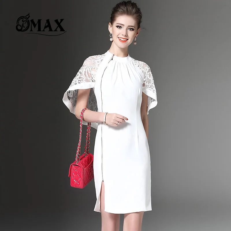 OMAX European Korean high-end fashion/banquet/office/professional elegant dress | Женская одежда