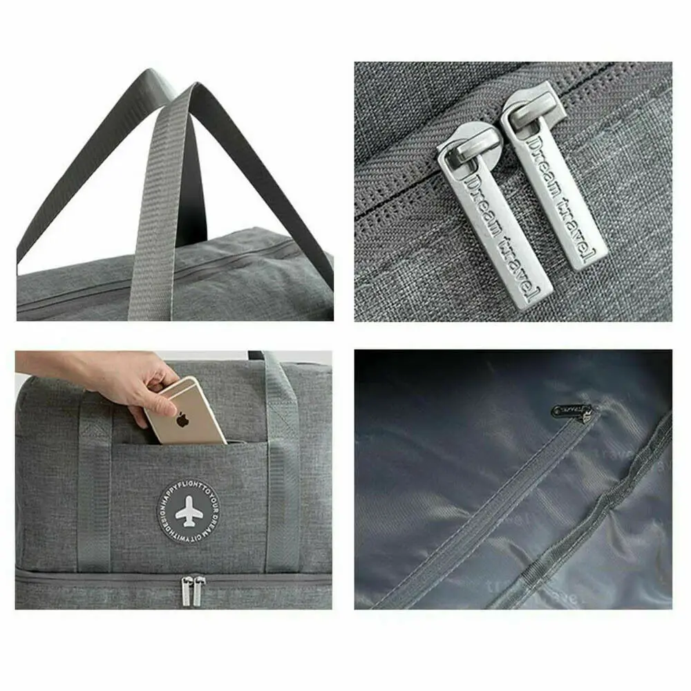 Новинка 2019 мужская женская спортивная сумка Holdall для ручной клади в тренажерный