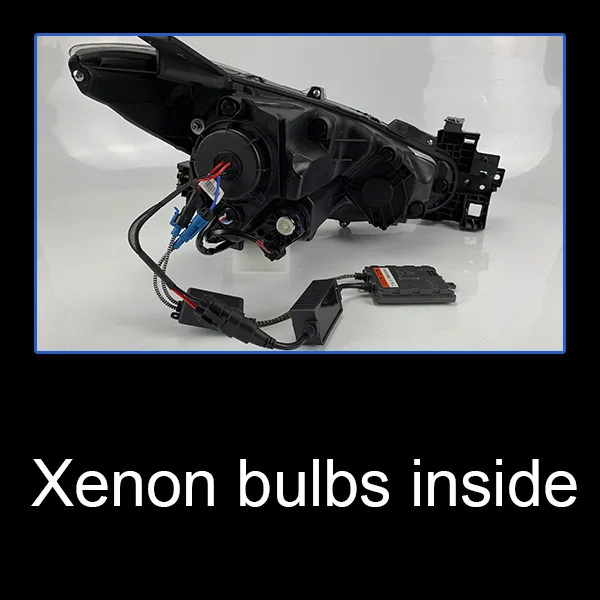 Headlight Xenon4300K АКД Автомобиль Стайлинг фара для Mazda 6 фара дизайн Mazda 6 atenсветодио дный ZA LED DRL H7 D2H Hid вариант Ангел глаз би ксенон луч - Цвет: Headlight Xenon4300K