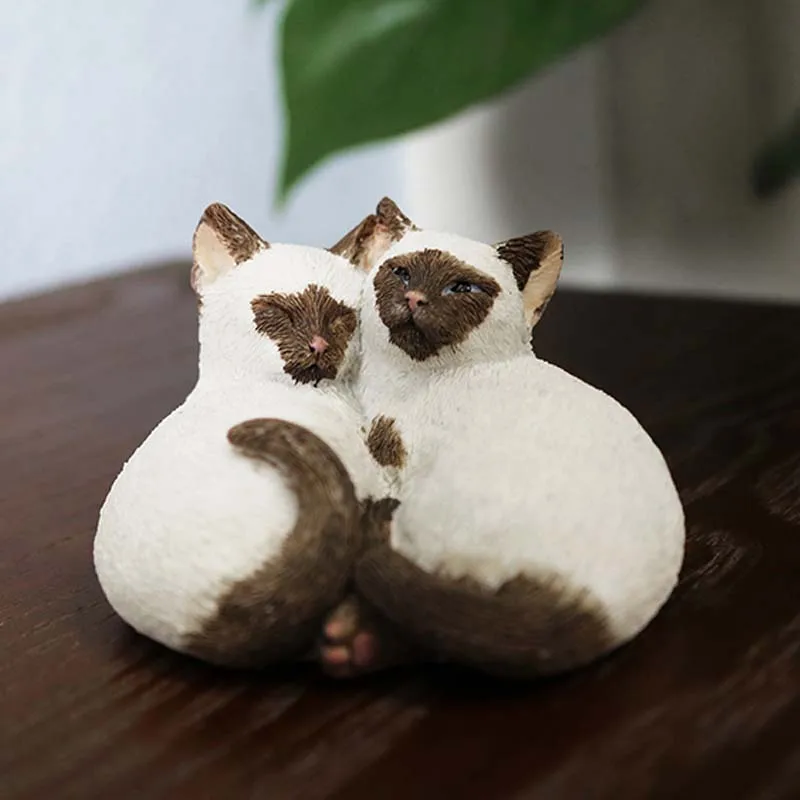 Mnotht 1/6 Берман кошка модель Birman Anmial мини игрушки эмуляция сцена аксессуар для