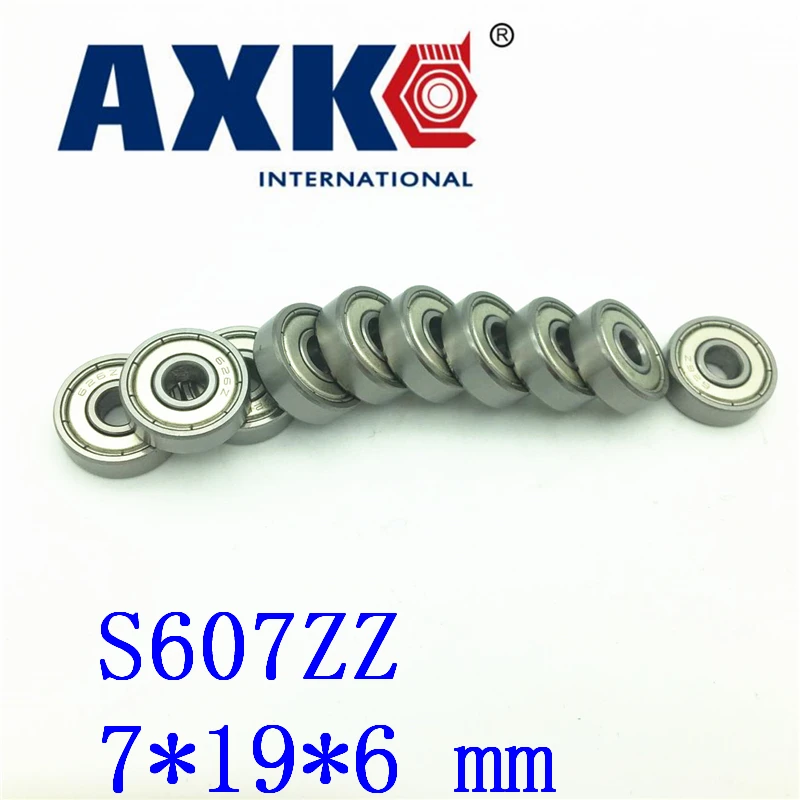 2019 Limited Hot Sale Rolamentos 10pcs/lot High Quality Abec-1 Z2v1 Sus440c Deep Groove Ball Bearings S607zz 7*19*6 Mm | Обустройство