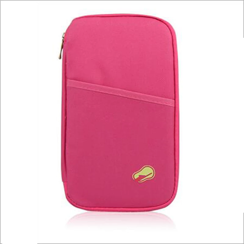 

SHUSHIRUO Long Multifunction Card Passport ID Holder Oxford Waterproof Holder Phone Lady Bussiness Travel Purse Zipper ID Credit