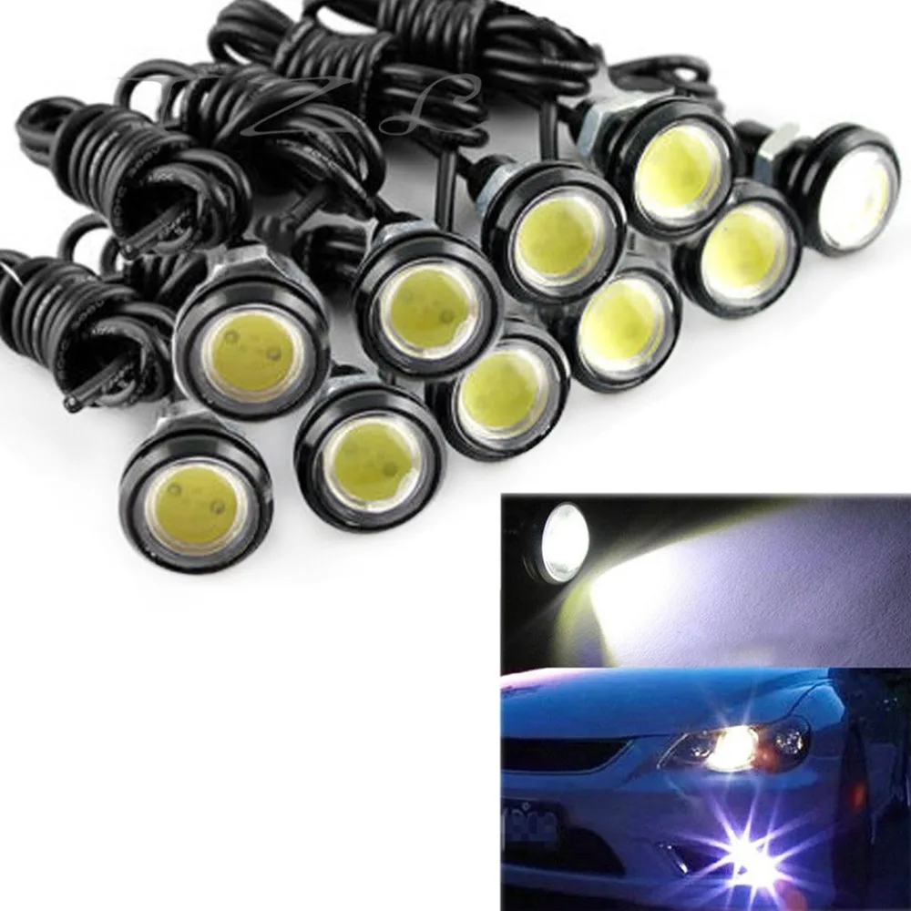 10 шт 9W 18mm led Автомобильный светильник s DRL Противотуманные Фары Светильник