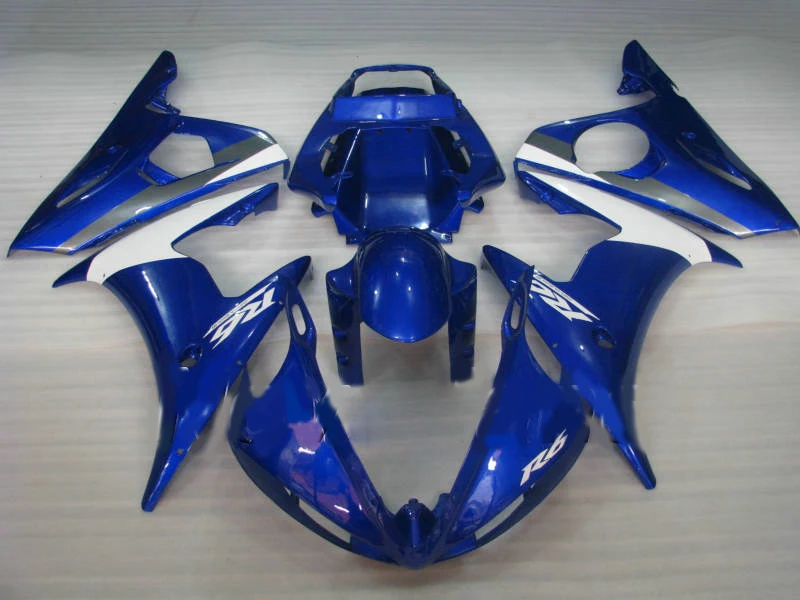 Мотоцикл обтекатель комплект для YAMAHA YZFR6 03 04 05 YZF R6 YZF600 2003 2004 2005 ABS модные синие