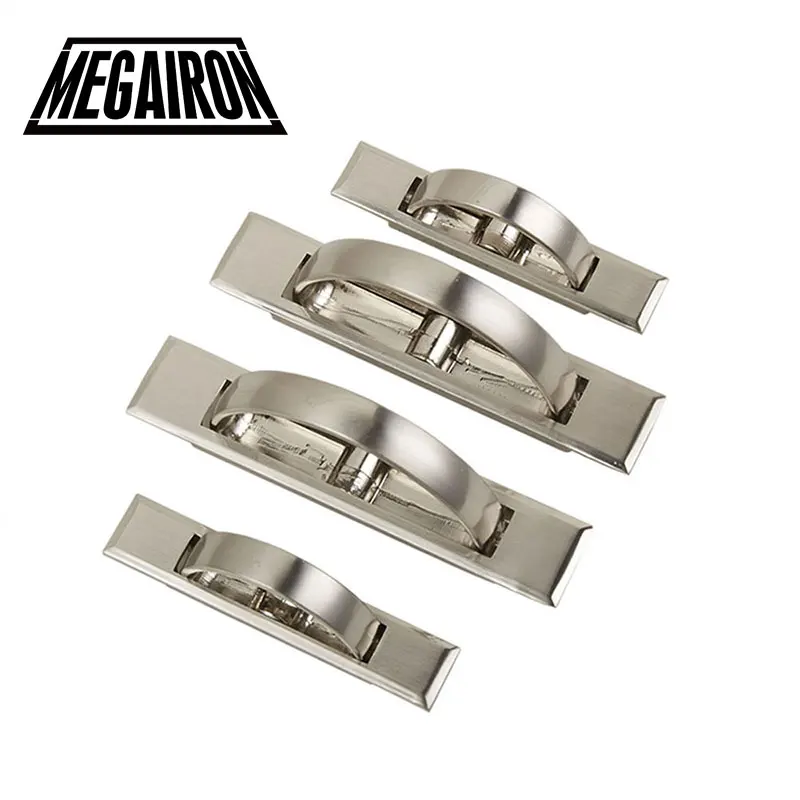 MEGAIRON дверные ручки мебель скрытые утопленные флеш Потяните покрытие напольный
