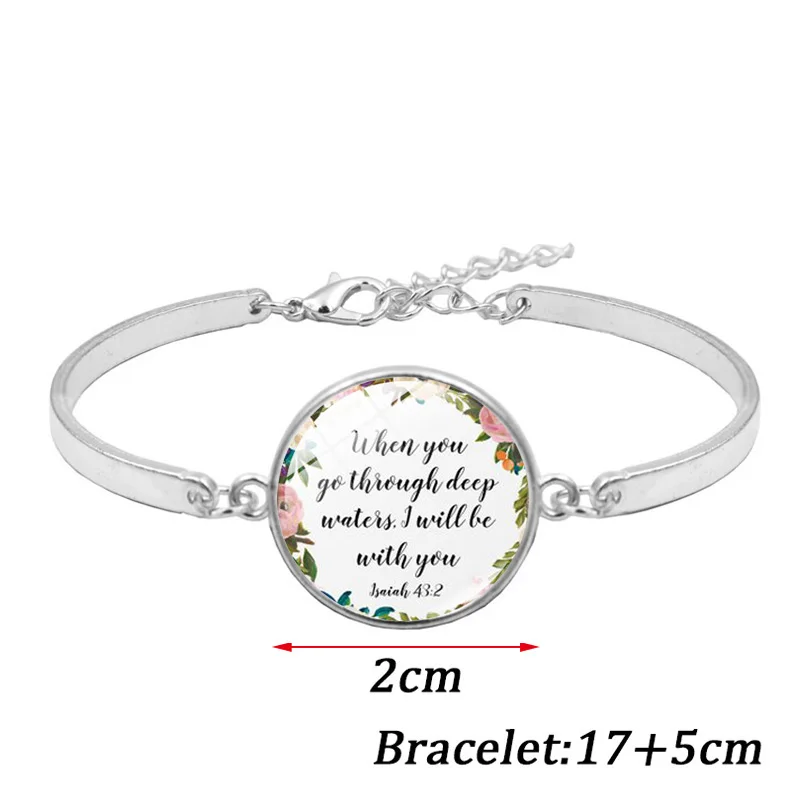 Христианские ювелирные изделия Библия Сюжетный браслет каждый хороший и