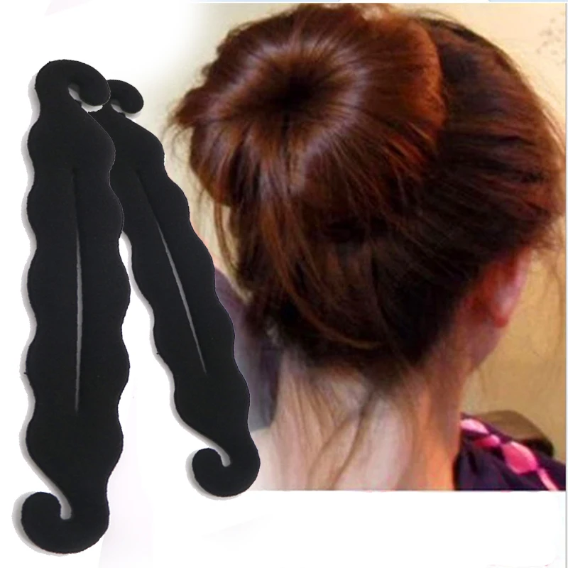 1/2/4 шт. Для женщин волшебный Поролоновый спонж волос диск для завивки устройства