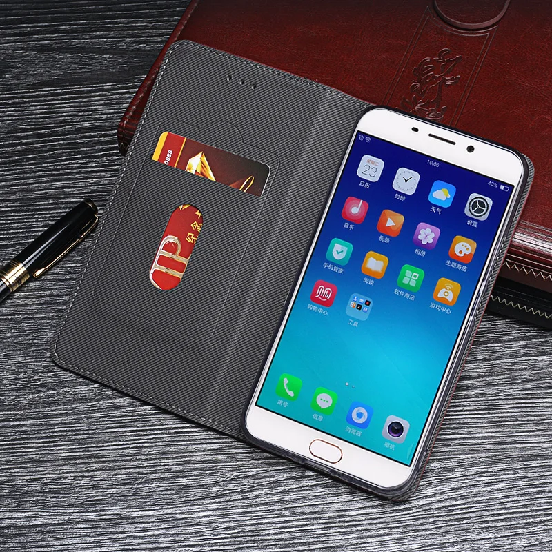 Чехол для OPPO R9 чехол высокое качество Ретро стиль кожаный с откидной крышкой F1 Plus