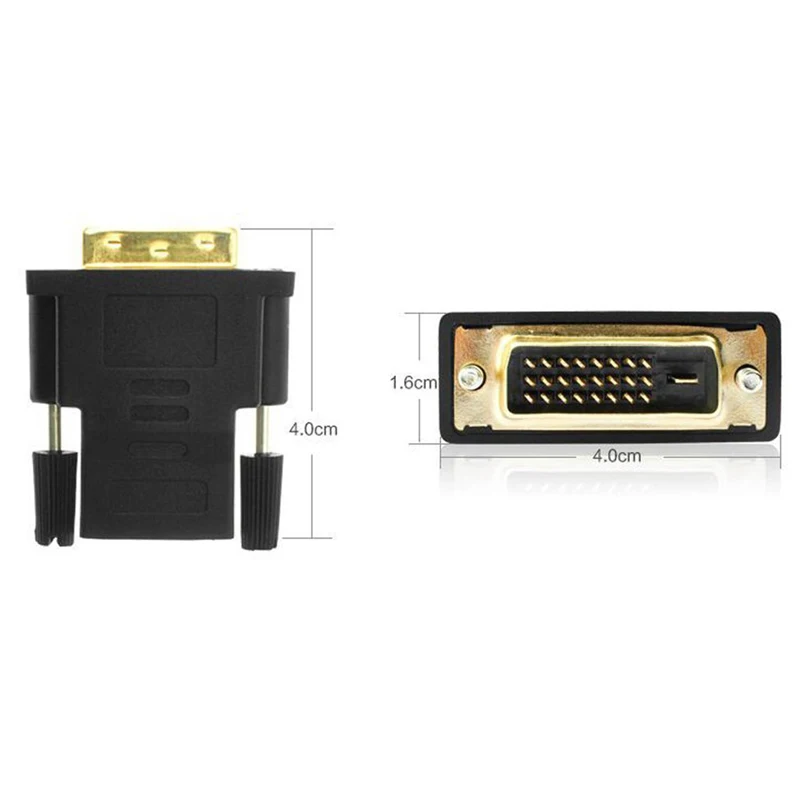 DVI 24 + 1 к HDMI адаптер Кабели К позолоченный штекер для женщин Кабель HDMI-DVI конвертер