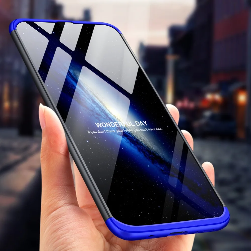 Чехол для Galaxy A10 противоударный Матовый Жесткий чехол с полной защитой на 360