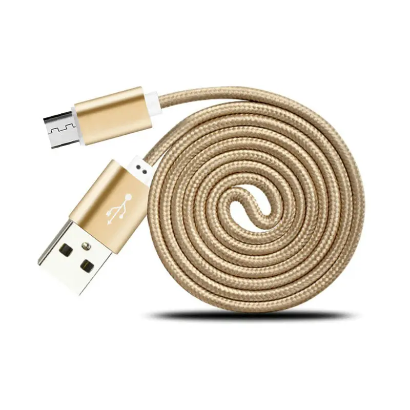 

1M Nylon Micro USB Charger Cable for ASUS ZenPad 7.0 M700KL ZenFone 4 Max Octa Core MSM8917 ZC554KL Data & Sync Charging Cables