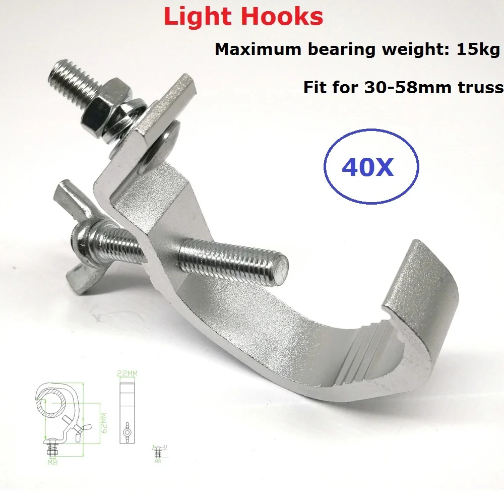 

Профессиональные сценические светильники 40XLot по низкой цене, алюминиевые аксессуары для сценического освещения, светодиодный прожектор Par...