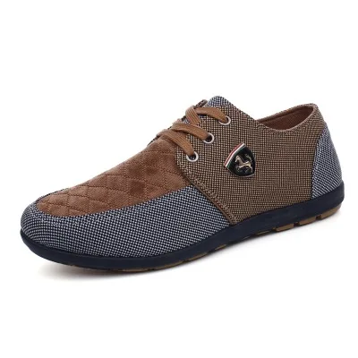 Men Vulcanize Shoes 2021 NEW Canvas Breathable Man Casual Designer Sneakers Loafers Slip-on Male |