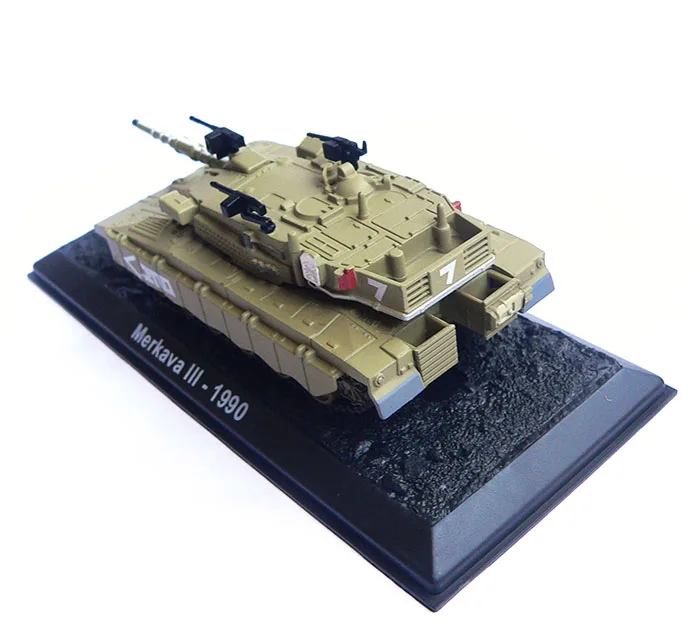 Лидер продаж литые под давлением модели танков 1: 72 Масштаб Военная MERKAVA III 1982 армейская литая игрушка модель танка игрушки для коллекционного подарка