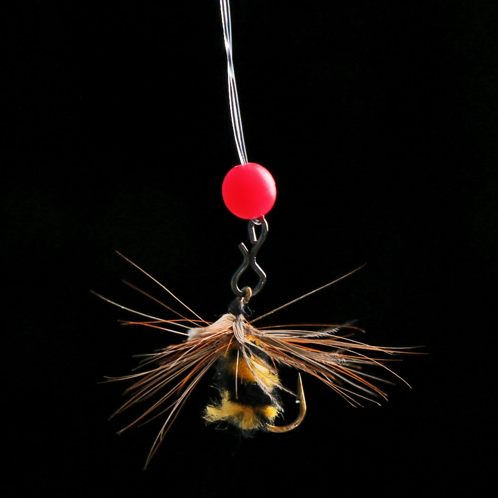 100 шт./пакет Рыболовные Поплавки бусины буй аксессуары зеленый/красный/белый