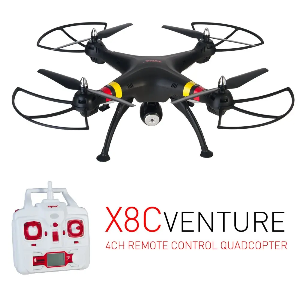 Syma X8C Квадрокоптер с камерой Wi-Fi RTF 2 4G 6-осевой 4CH Радиоуправляемый Дрон Безголовый