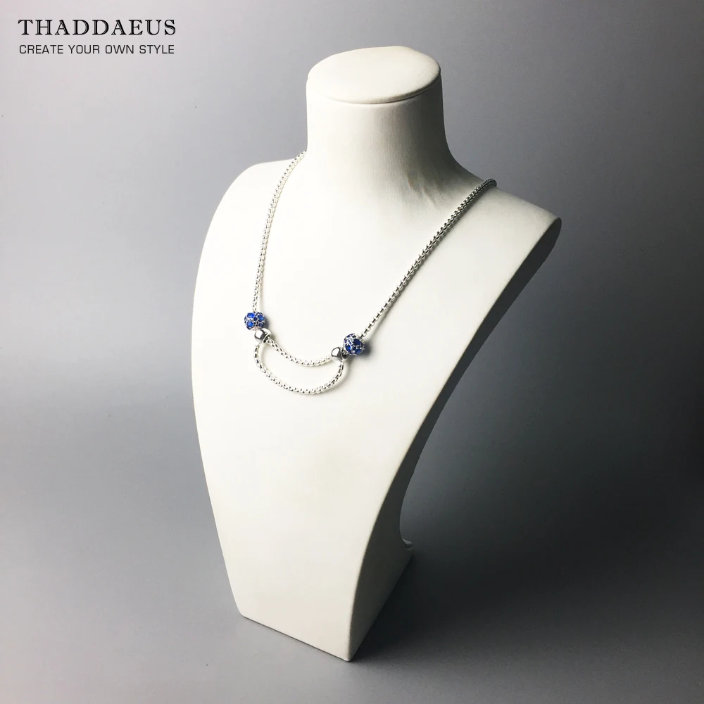 Бусины сохранить цепи классика серебряные бусины 925 пробы подходит браслет