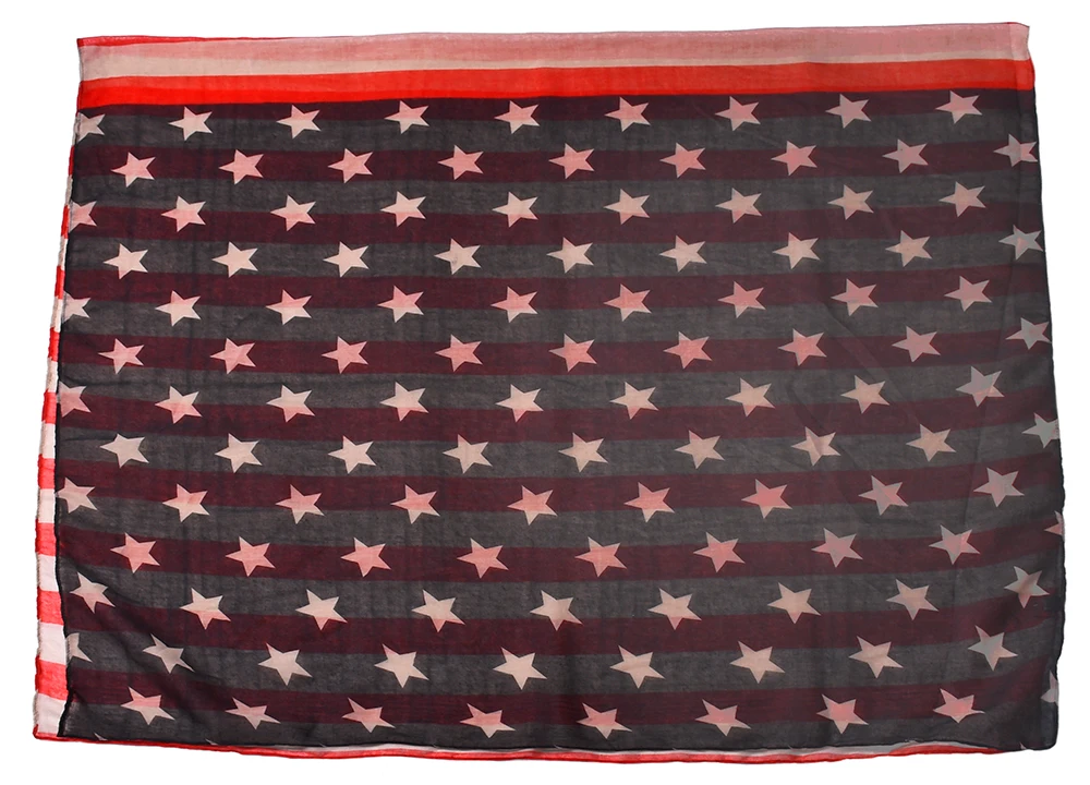 Jeouly длинный шарф вуаль в полоску США шарфы для женщин cachecol marcas foulard