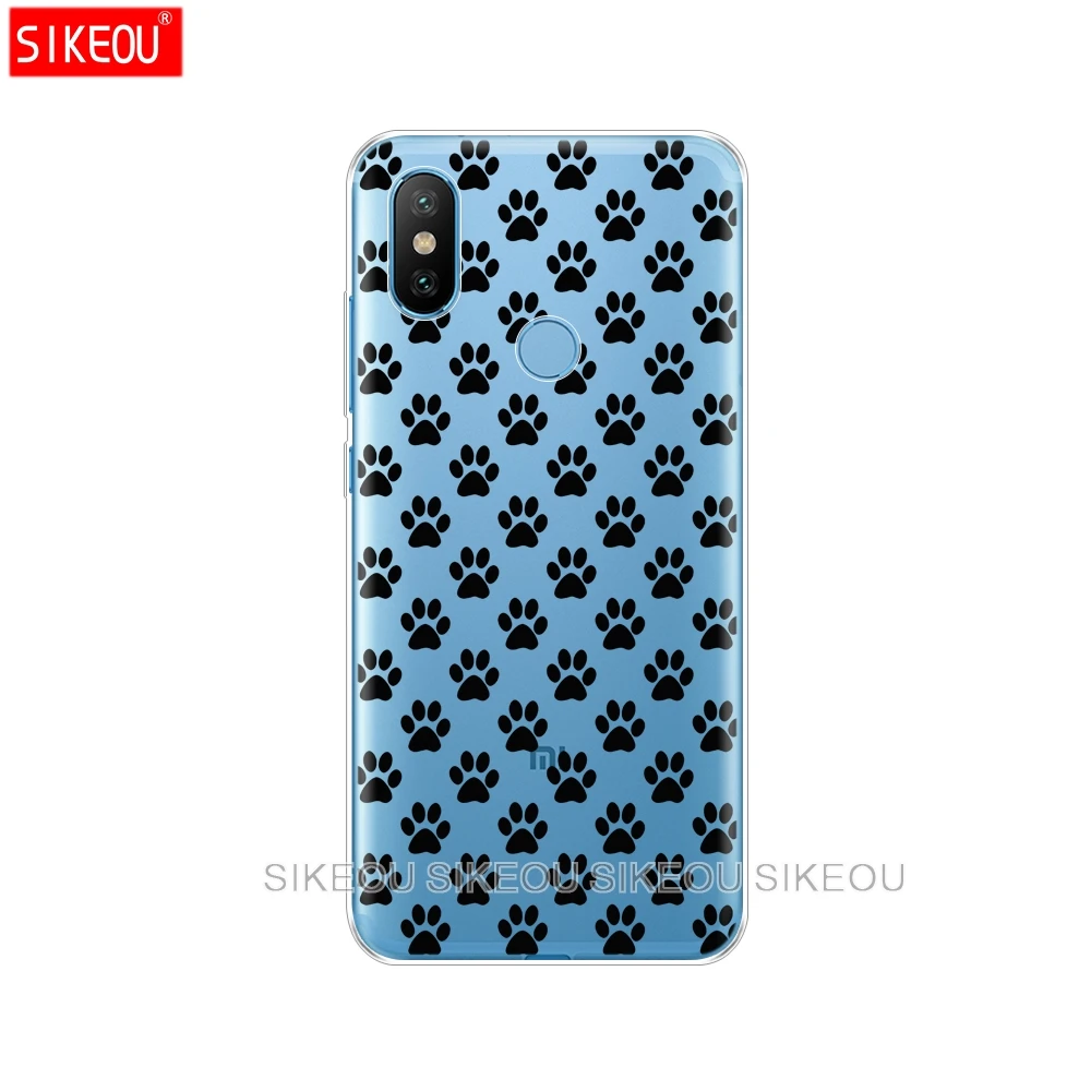 Силиконовый чехол для Xiaomi Mi 8 8SE A1 A2 5 5S 5X 6 Mi5 MI6 NOTE 3 MAX Mix 2 2S мультяшный с милым Мопсом