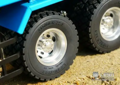 LESU 1/14 весы HN 6*6 RC гидравлический самосвал Модель Tmy с двигателем ESC светильник