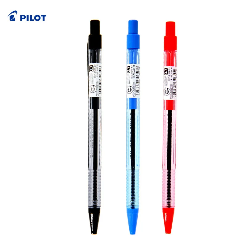Japan PIilot BPK-P Press Type Ballpoint Pen 0.7MM 1 Piece | Канцтовары для офиса и дома