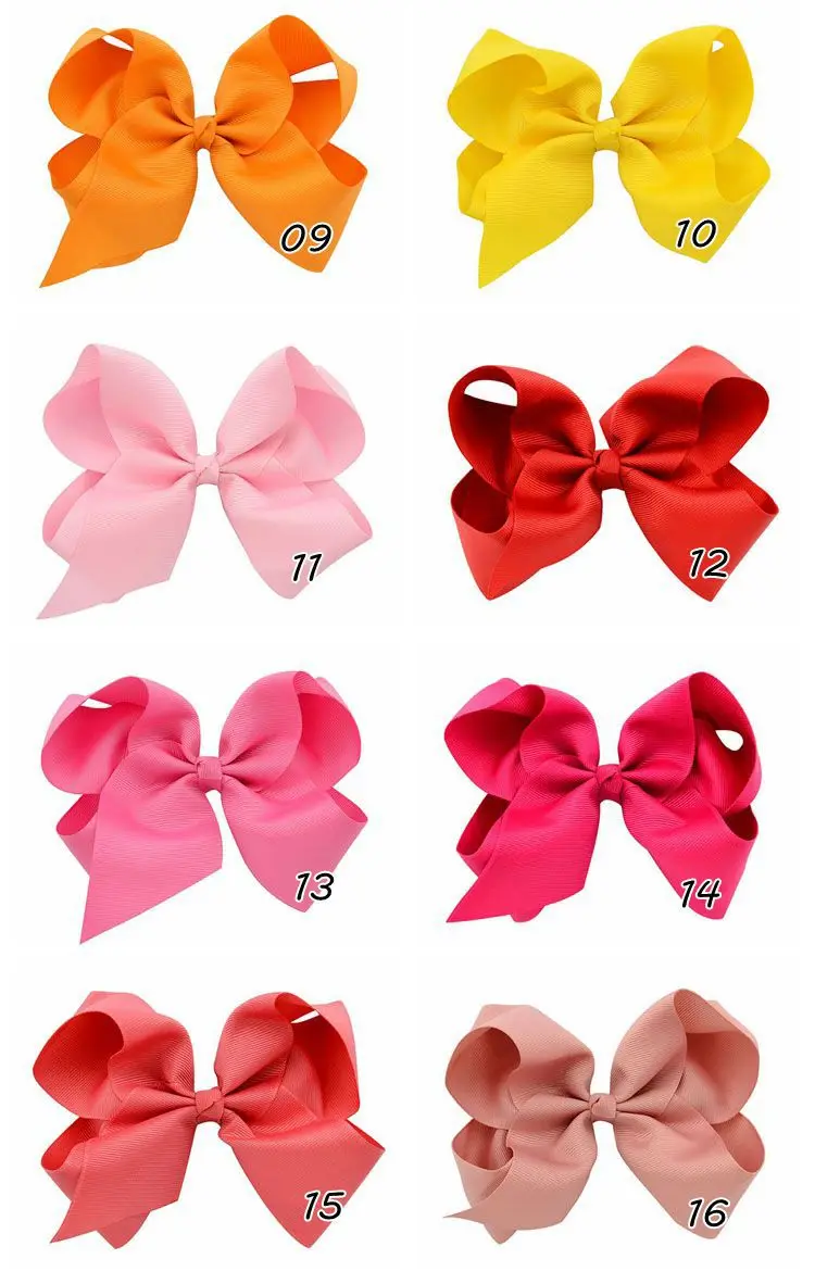 

DHLfree 588 100pcs 20 colors 15*12cm Ribbon Bows Clip bows clip hair baby v rib ribbon bow hairaccessories kids headdress