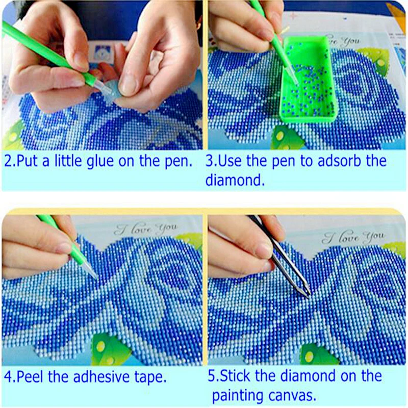 Новая мода 5D Diy Алмазная Картина милый животный олень Для детей ручной работы