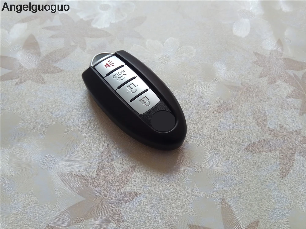 Angelguoguo чехол для автомобильного ключа из алюминиевого сплава Nissan Sunny Teana Altima Note