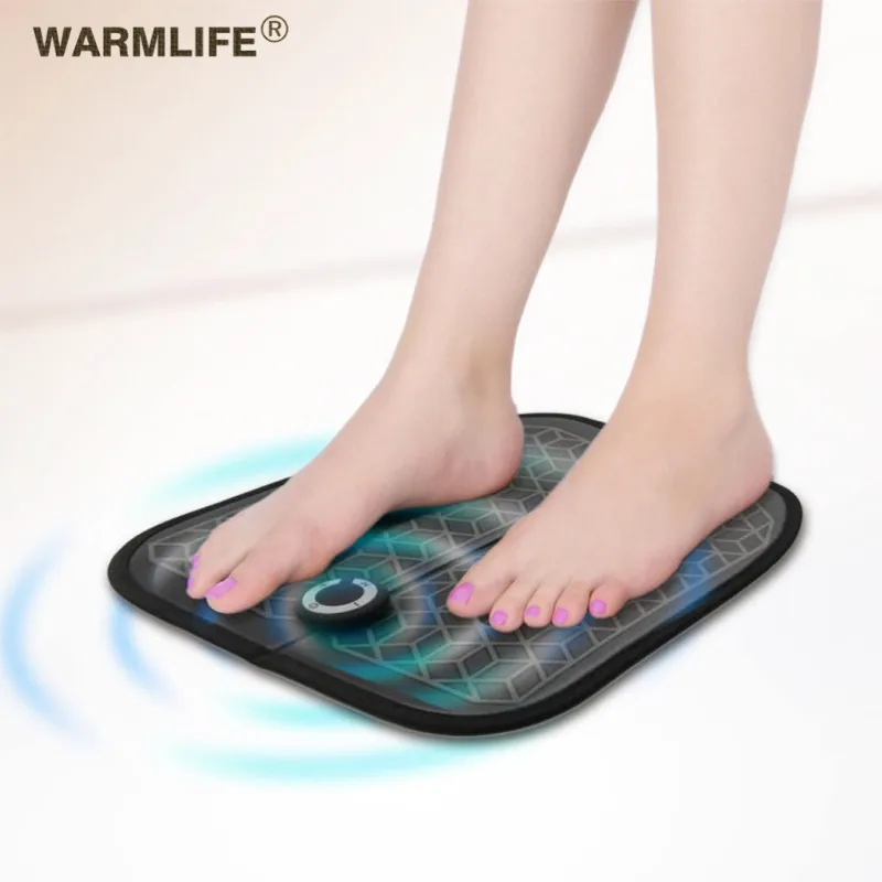 USB Перезаряжаемый массажер для ног ABS физиотерапия Восстанавливающий педикюр Tens