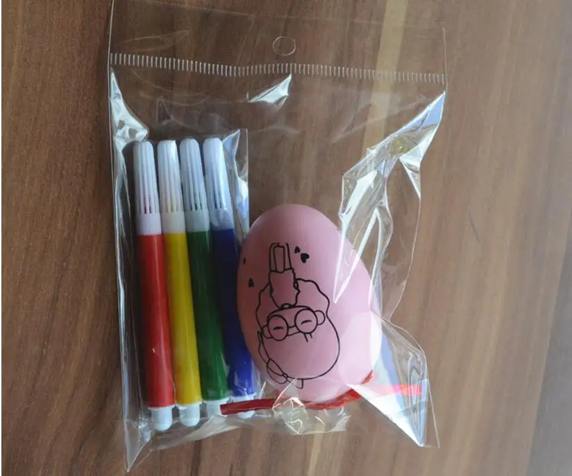 Пасхальные яйца iWsh для детей рисование вручную искусственная детская игрушка с