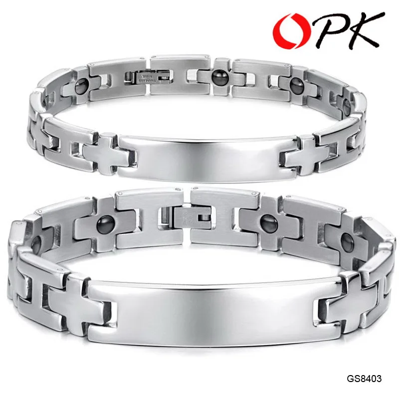 Ювелирные изделия от OPK браслет здоровая пара из нержавеющей стали браслеты на