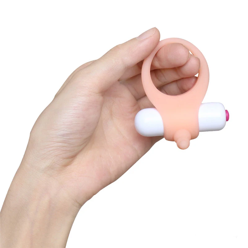 Male Silicone Penis Ring Vibrators Cock Toy Delay Premature Ejaculation Clitoris Stimulator Adult Products Sex Toys For Men | Красота и