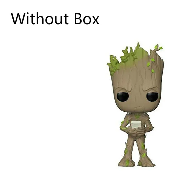 No Box FUNKO POP Marvel Мстители 3 Бесконечная война Человек-паук модель игрушки Raytheon фигурка Коллекционная детская игрушка - Цвет: No Box